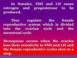 Hormonal control of reproduction in a mammal | PPTX