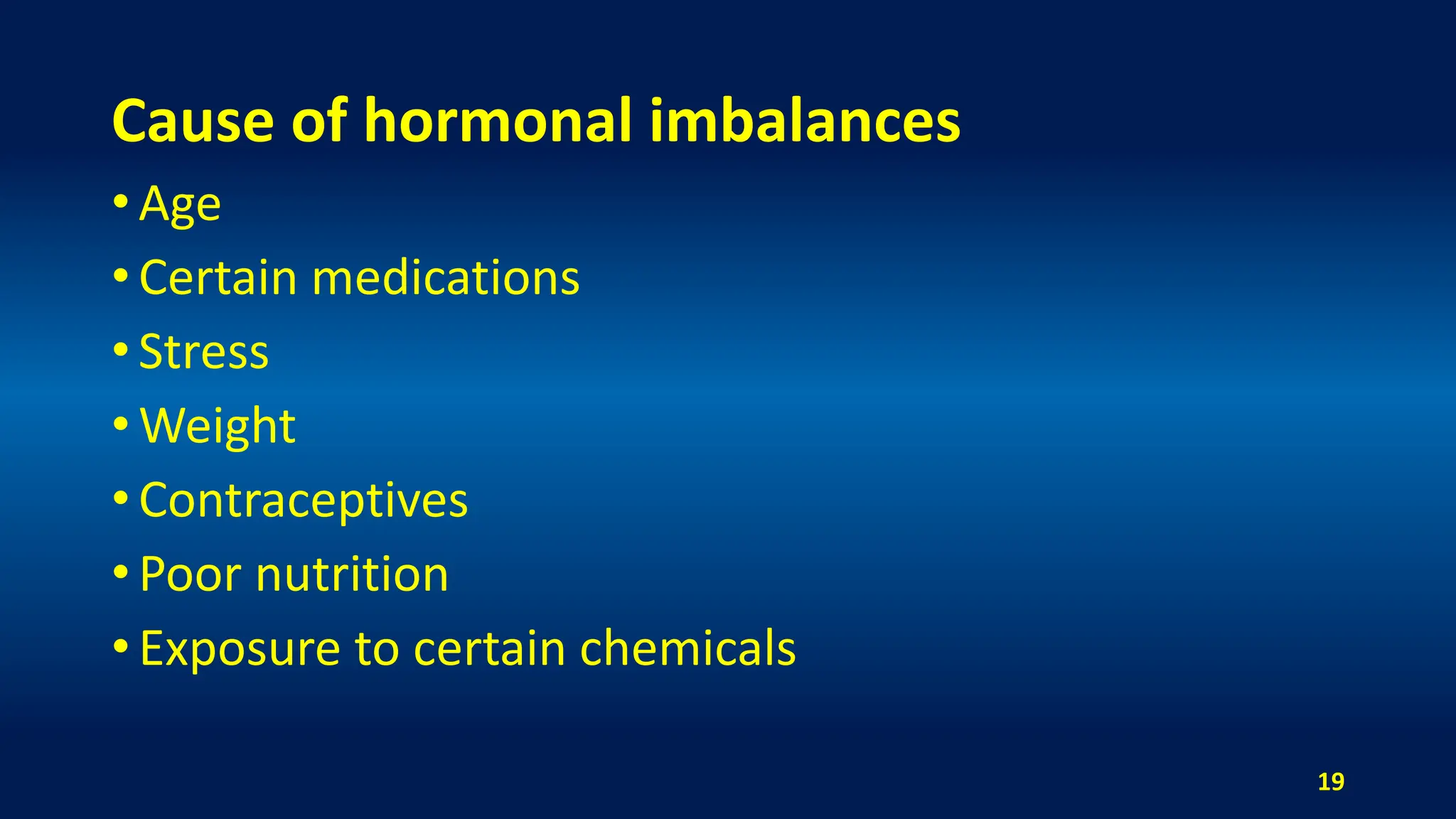 Menstrual Hormonal Imbalance Causes photo