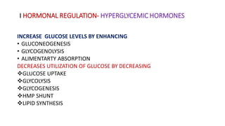 Hormonal reglation of blood glucose levels | PDF