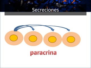 Secreciones

 