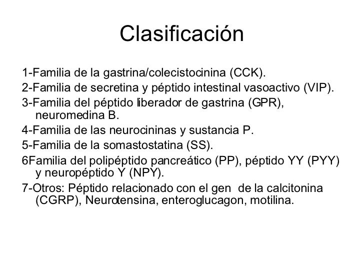 Hormonas Y Peptidos Gastrointestinales