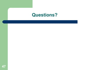Questions? 