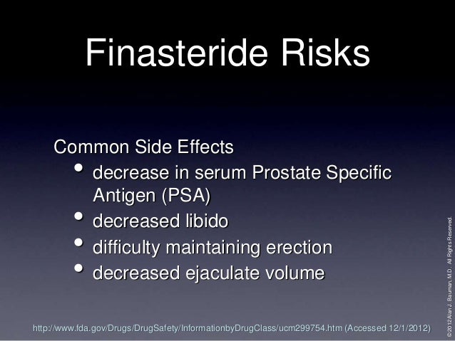 Proscar Side Effects 2012