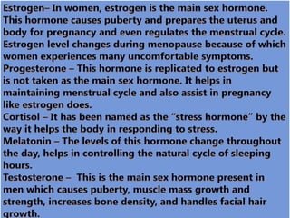 Hormones