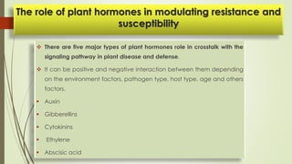 ROLE OF GROWTH HORMONES IN PLANT DISEASE | PDF