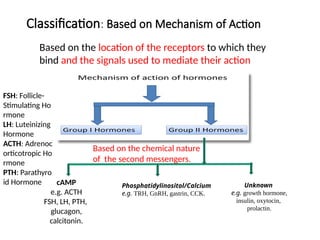 Comprehensive Overview of Hormones: Classification, Mechanism, and ...