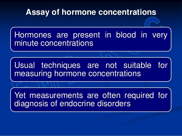 Hormones - general features