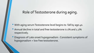 Hormones and Aging “Exploring the roles of hormones in aging process.pptx
