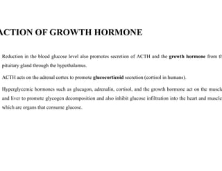 Hormones involved in regulation of blood glucose | PDF