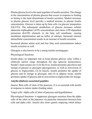 HORMONES OF THE PANCREAS AND THEIR METABOLIC ROLES.docx