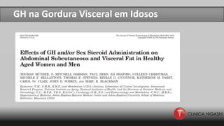 GH na Gordura Visceral em Idosos
 