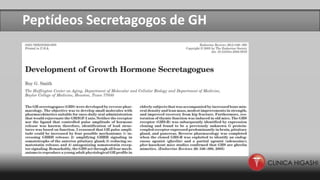 Peptídeos Secretagogos de GH
 