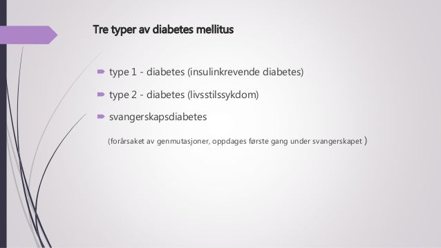 Insulinkrevende svangerskapsdiabetes