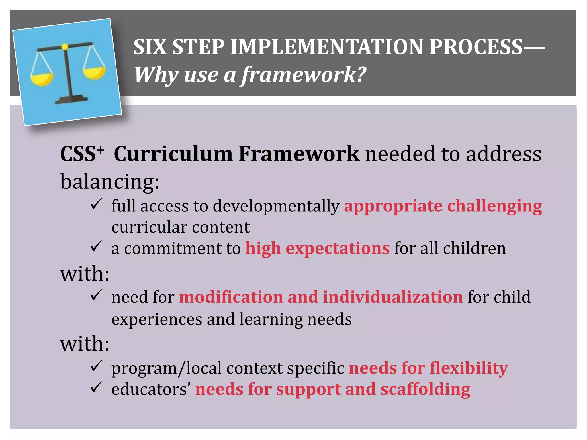 Six Steps to Inclusive Preschool Curriculum | PDF | Educational ...