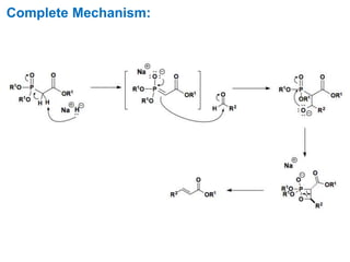 Complete Mechanism:
 