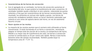 Que es un horno de conveccion y para que sirve? | Avera