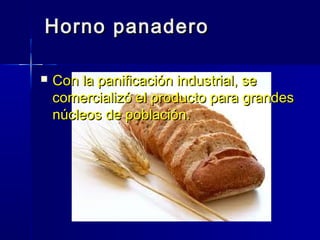 Horno a gas panadero industrial