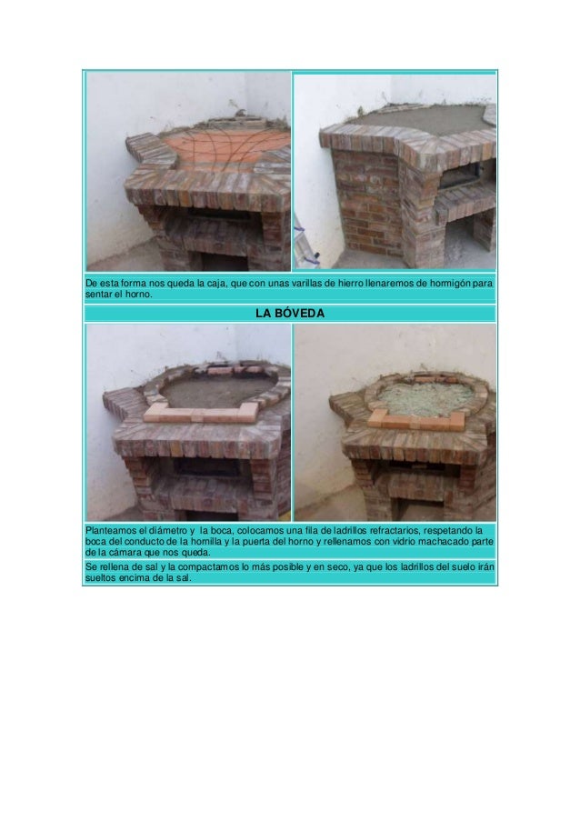 Horno de barro pizzero.