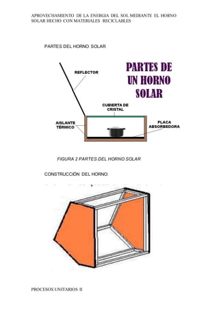Horno solar