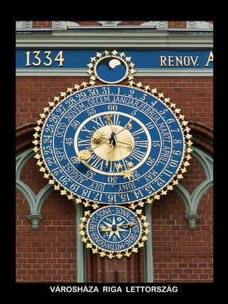 VÁROSHÁZA RIGA LETTORSZÁG 
 