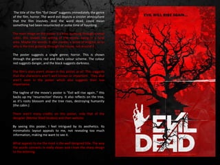 Evil Dead Rise' Posters Give Huge Clues About Film's Setting - iHorror