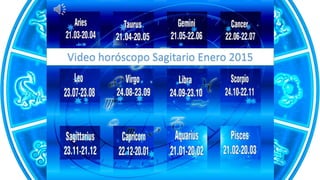 Video horóscopo Sagitario Enero 2015
 
