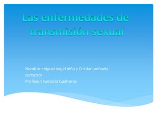 Nombre: miguel ángel niño y Cristian peñuela
curso:701
Profesor: Gerardo Gualteros
 