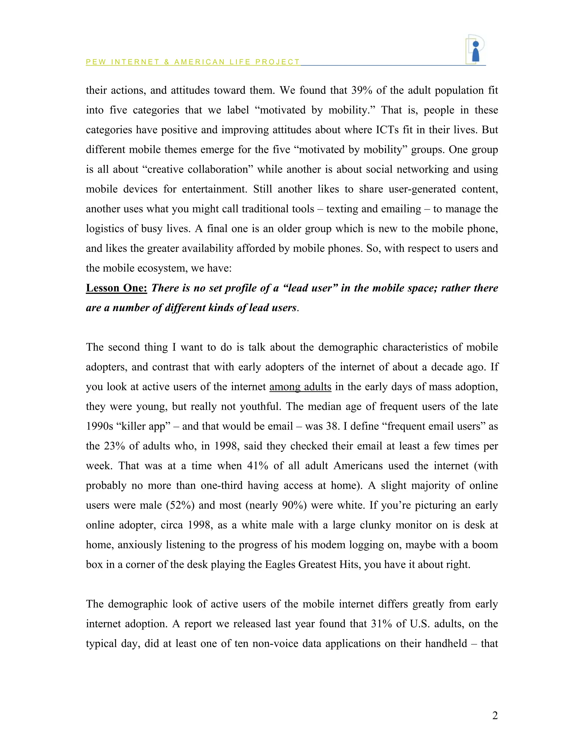 How Users Shape the Mobile Ecosystem