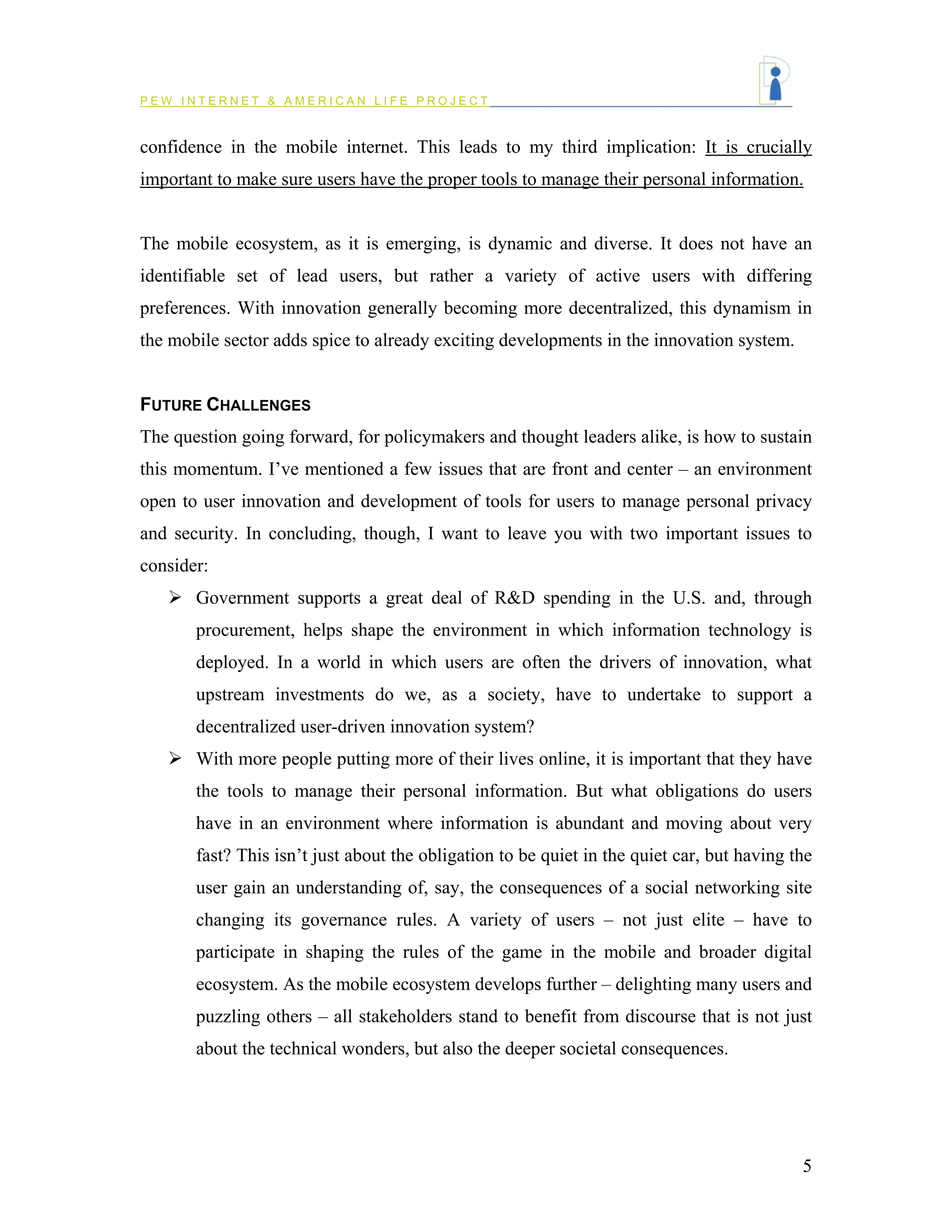 How Users Shape the Mobile Ecosystem