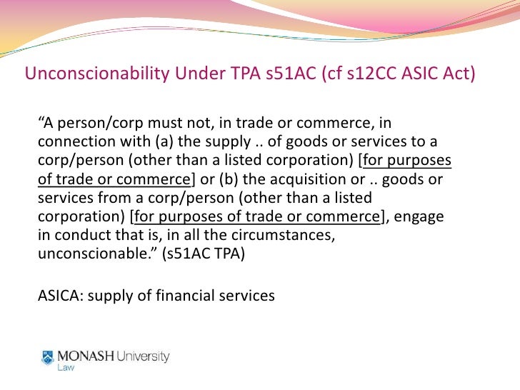 unconscionability form contract Conduct in Unconscionable and Law Good Faith Australian unconscionability form contract Conduct in Unconscionable and Law Good Faith Australian