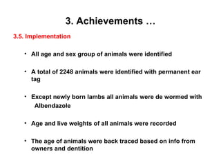 Designing community based breeding strategies for indigenous sheep breeds of smallholders in Ethiopia: The case of Horro sheep 