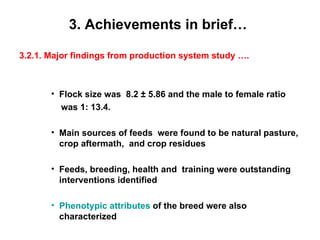 Designing community based breeding strategies for indigenous sheep breeds of smallholders in Ethiopia: The case of Horro sheep 