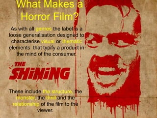 Subgenres of Horror Films Explained – The Los Angeles Film School