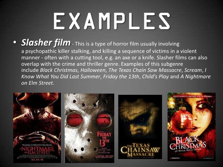 Horror Film Forms and Conventions