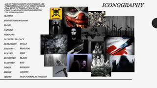 Horror genre chart | PPTX