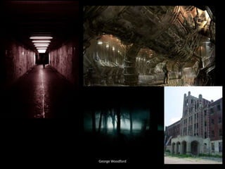 Often sometimes places with “dark” history, like abandoned houses, hotels and insane asylums. 