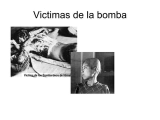 Victimas de la bomba 