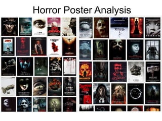 Horror Poster Analysis

 