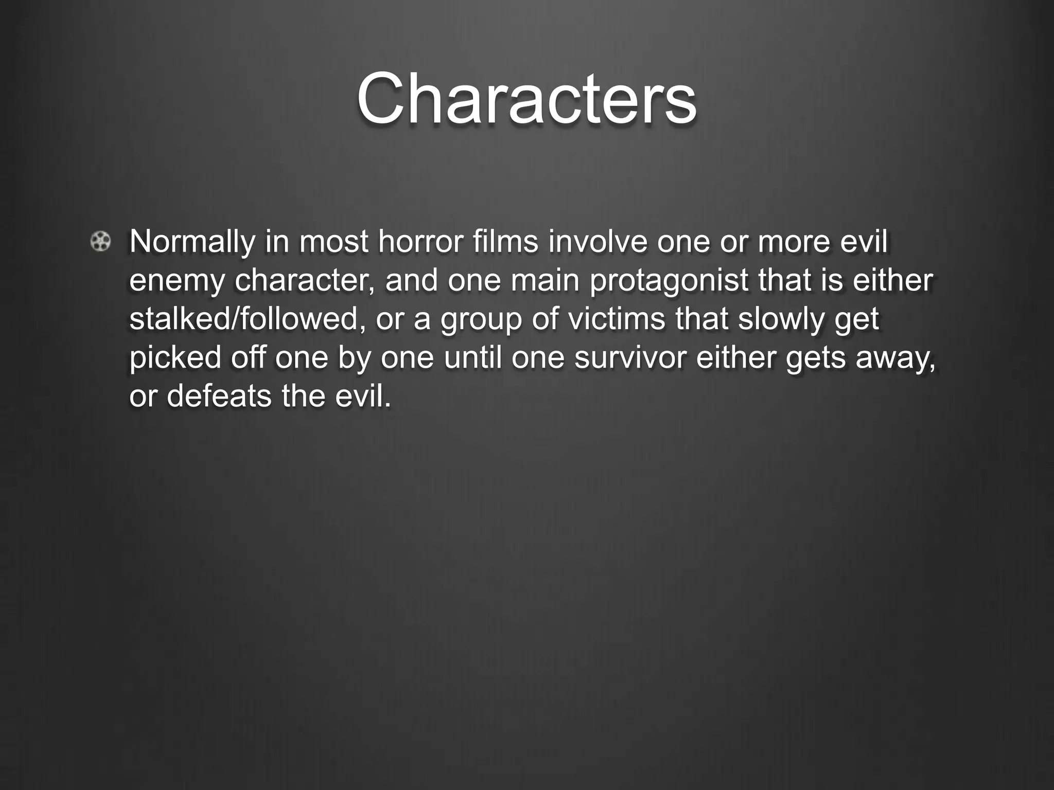 Themes In Horror Genre