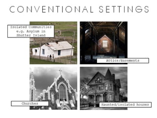 Horror presentation print screens