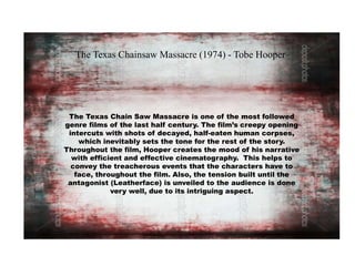 Horror Timeline | PPT