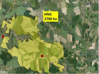 HNG
        2700 ha



A




    B
 