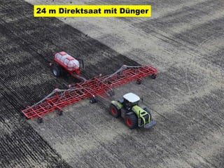24 m Direktsaat mit Dünger
 