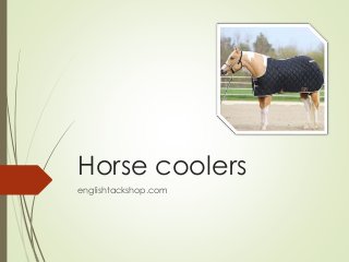 Horse coolers 
englishtackshop.com 
 