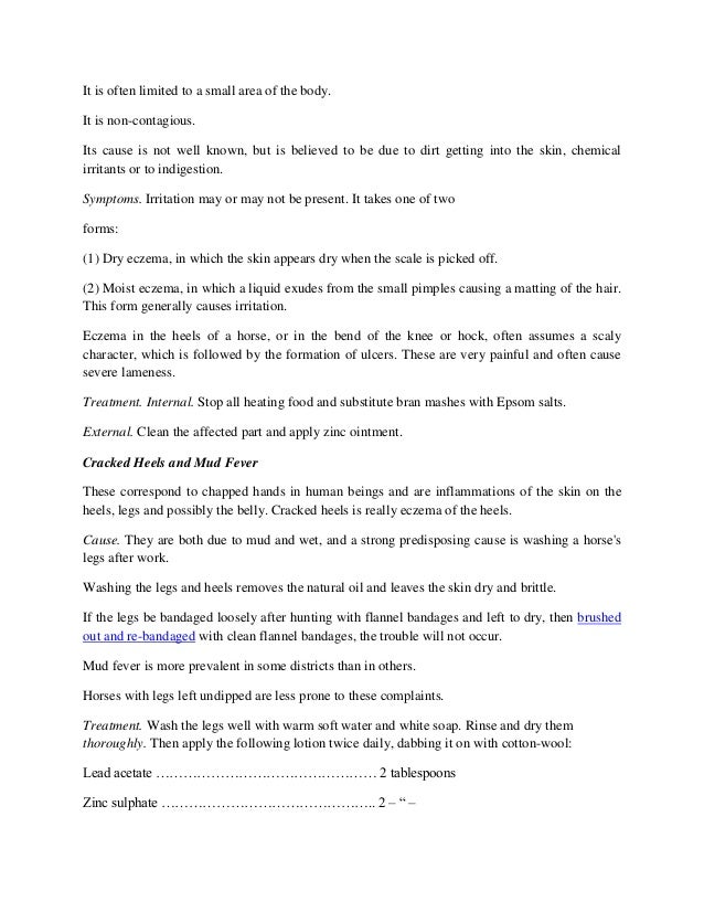 A Quick Guide On Equine Skin Diseases and Treatments