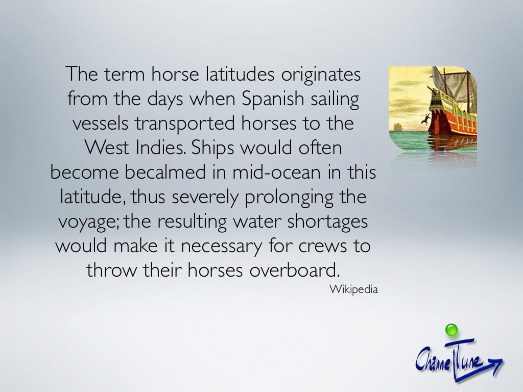 Horse Latitudes