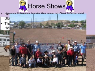 Horse 101Camps, lessons, Horse Shows