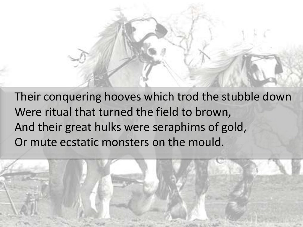 The Horses Edwin Muir Analysis