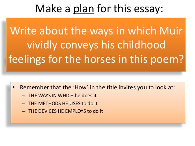 The Horses Edwin Muir Analysis