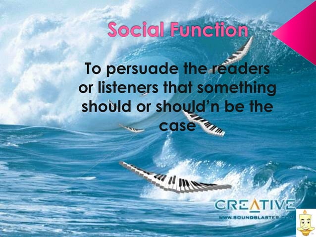 Hortatory exposition text | PPTX